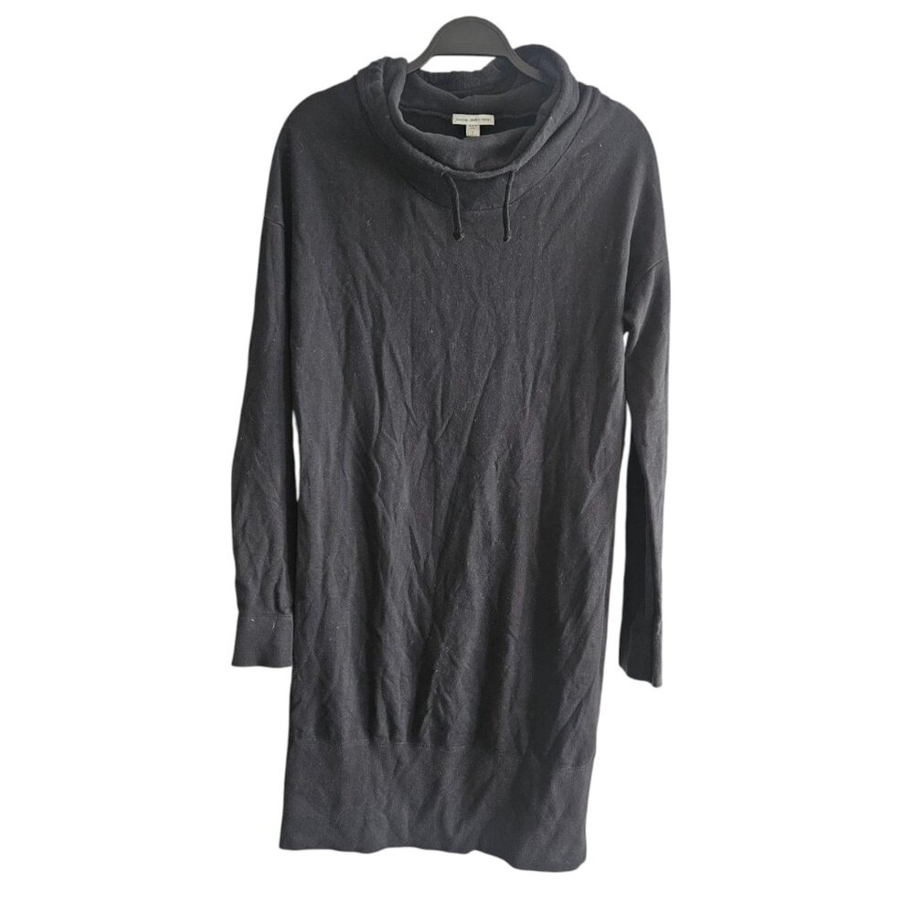 James Perse Black Sweater Dress